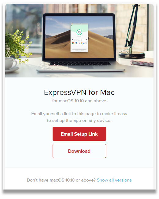 Expressvpn app for your version of macos computer